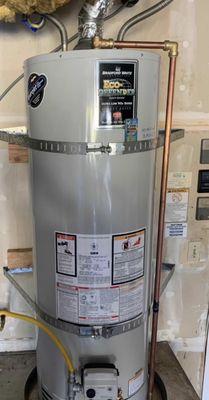 New water heater