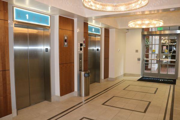 Main Lobby of our Building. Take the Elevator to the top floor, the 4th floor, to get to Imagine X Functional Neurology.