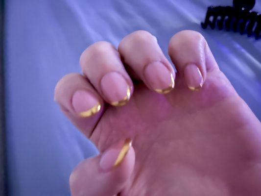 Different lighting nails done by Nary