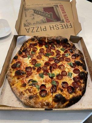 Pepperoni pizza