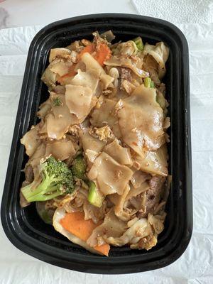 Pad Sew Ew Beef to-go