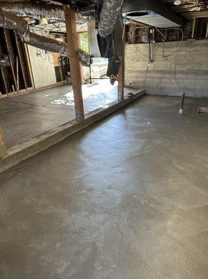 foundation/concrete wall work