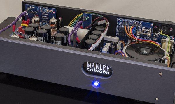 The affordable and enticing Manley CHINOOK phono stage is fully made in the USA.