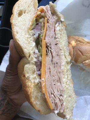 Honey Turkey Sandwich