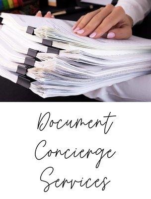 Document Concierge Services