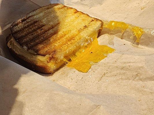 Gooey grilled cheese deliciousness