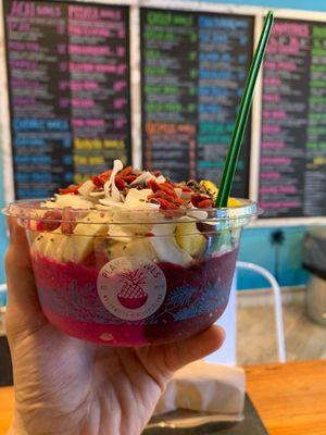 Half acai, half pitaya