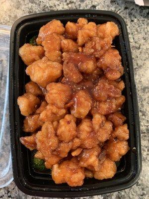 Orange chicken!