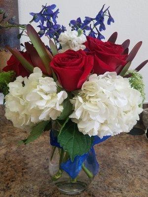 4th of July bouquet