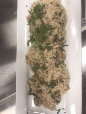 Risotto con funghi misti