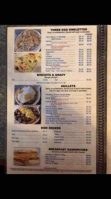 Riverside Family Restaurant Ottumwa menu