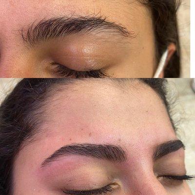 Eyebrows shaping