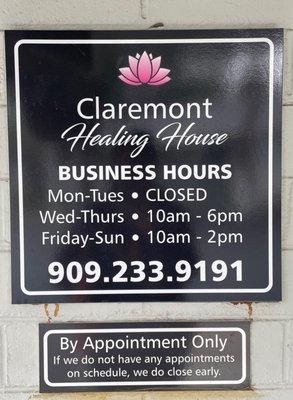 Easiest to make appointments on their website.