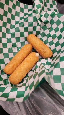 Mozzarella sticks. Best I've had