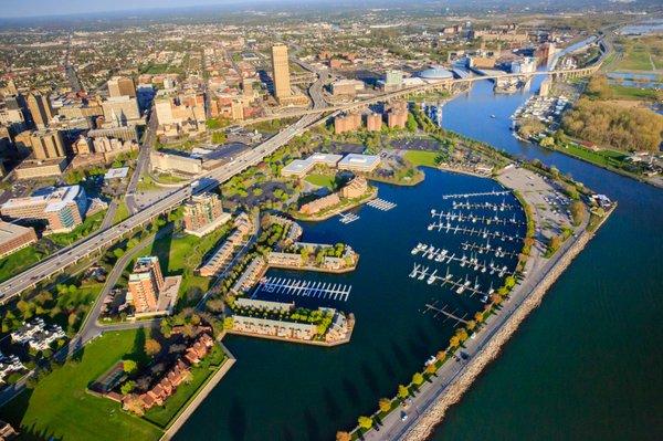 Buffalo at the Erie Basin Marina #FLYBUFFALONY