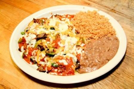 Mexican Food Plate