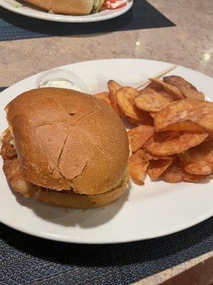 Beer Battered Fish Sandwich