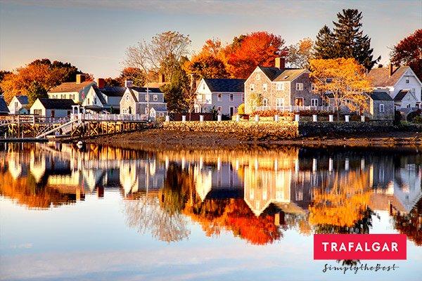 Autumn colors in New England....a must see!  Thanks Trafalgar for a magical trip!