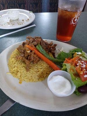 Lamb Shawarma.