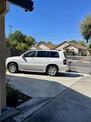 2007 toyota Highlander Hybrid alloy wheels