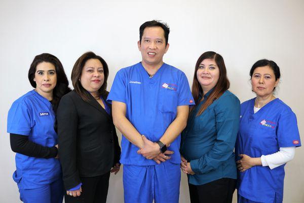 George D. Lim DMD Culver City office Team