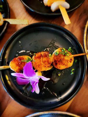 Scallop Skewer