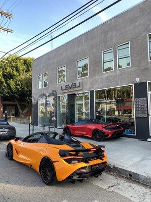 720s Spider and 765 Coupe by LEVEL CARS