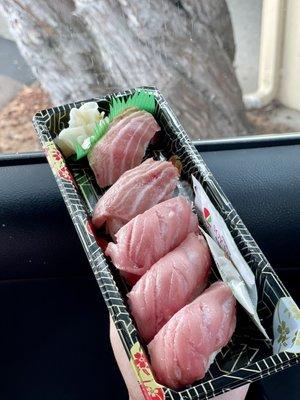 Blue Fin Toro Nigiri