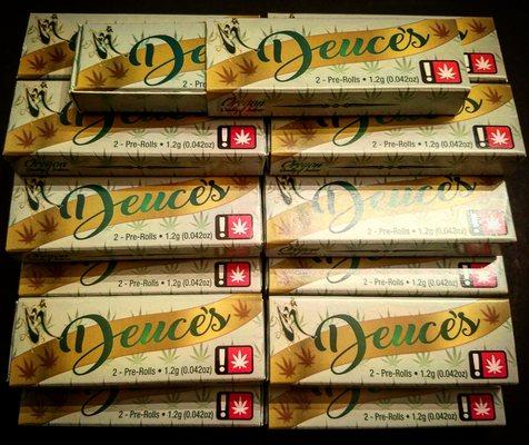 Deuce's Super Skunk Flower Pre-rolls