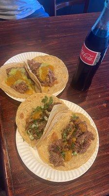 Birria tacos