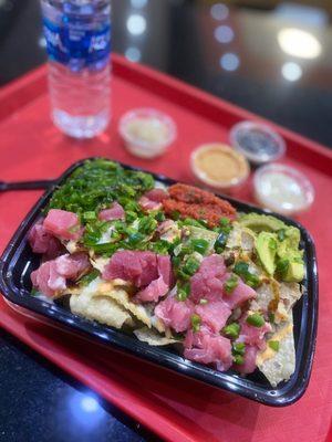 Poke Nachos