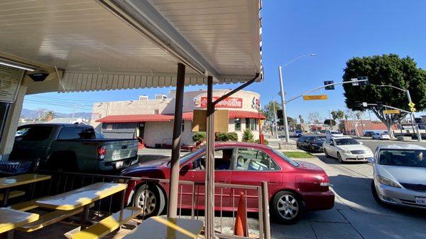 Outsize drive through. There was a line around the block this afternoon! That's crazy man, but it tells you also of the demand.