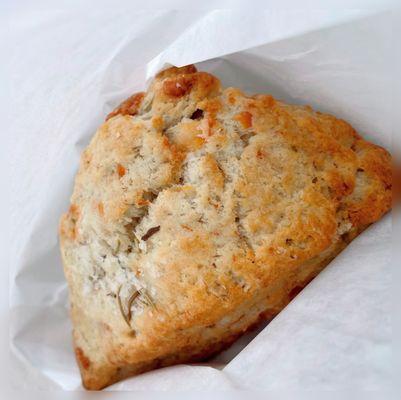 Rosemary parmigiana scone