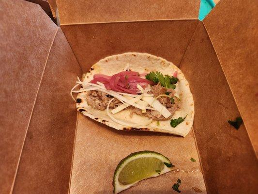 Carnitas taco