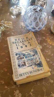 Bed and Breakfast Cookbook is a must,  You will loved their Dessert-Fudge Pie with Whipped Cream. I purchase their newest book just for this