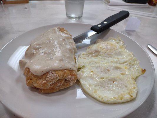 Stuffed Biscuits and Gravy!