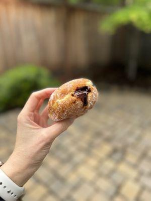 Chocolate Malasada | IG: xstina.eats