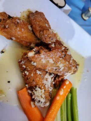 Garlic parmesan wings