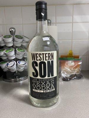 Western Son Texas Vodka - 10x Distilled