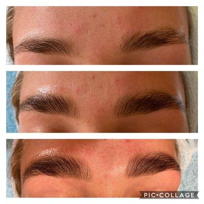 Brow lamination