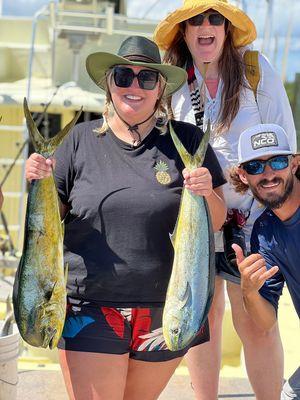 Sportfishing at its best, Mahi Mahi for the win!