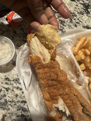 Fried Whiting