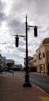 Lamp post outside