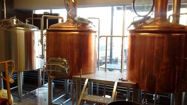 Our brewhouse.