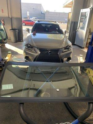 2016 Lexus Is-350 Windshield Replacement