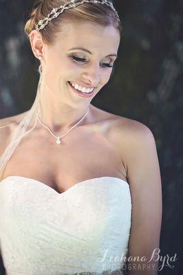 Bridal makeup by Kathleen Munoz, photography by Leahana Byrd