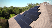 West-Side Solar Roof Installation