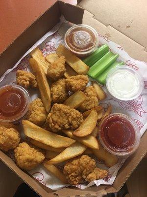 Boneless Wings Meal -