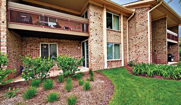 Private balcony or patio with each unit