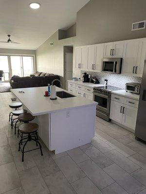 Recent kitchen remodel completed